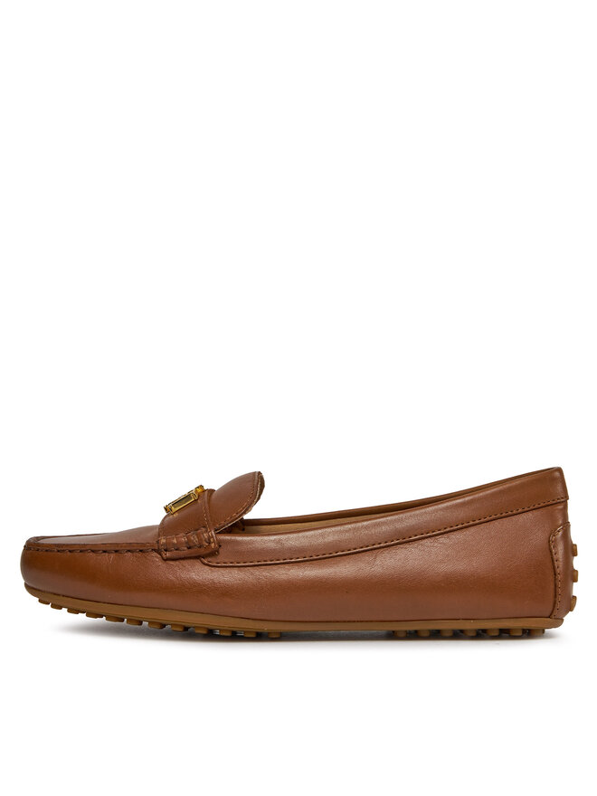 LAUREN RALPH LAUREN Mokasyny Lauren Ralph Lauren Barnsburry 802925635002 Brązowy