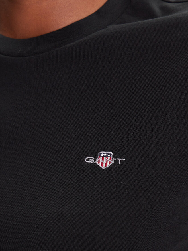 Gant Gant Camiseta Shield 4200200 Negro Regular Fit