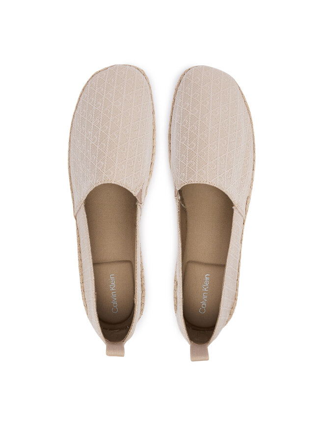 Calvin Klein Espadrilles Calvin Klein All Over CK HW0HW02933 Beige