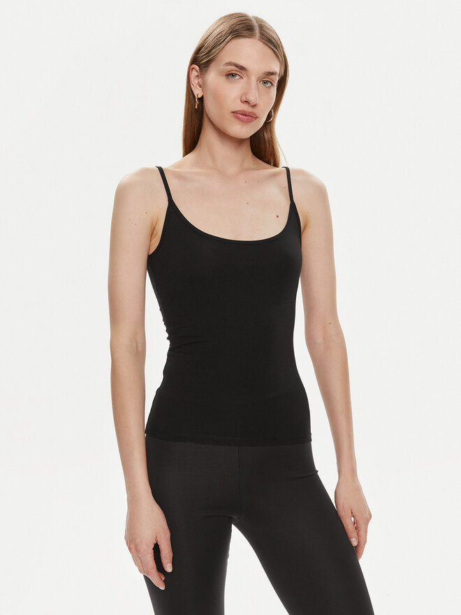 Gina Tricot Gina Tricot Marškinėliai 22470 Juoda Slim Fit