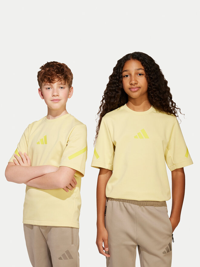 adidas adidas Camiseta Z.N.E. JD0015 Amarillo Loose Fit
