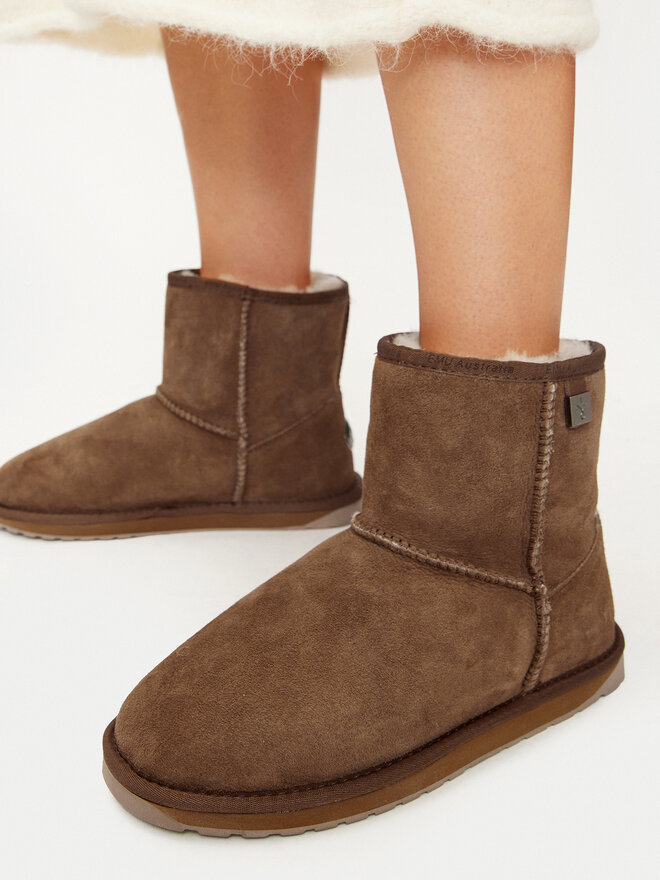 EMU Australia Škornji za sneg EMU Australia Platinum Stinger Slim Mini WP20003 Rjava