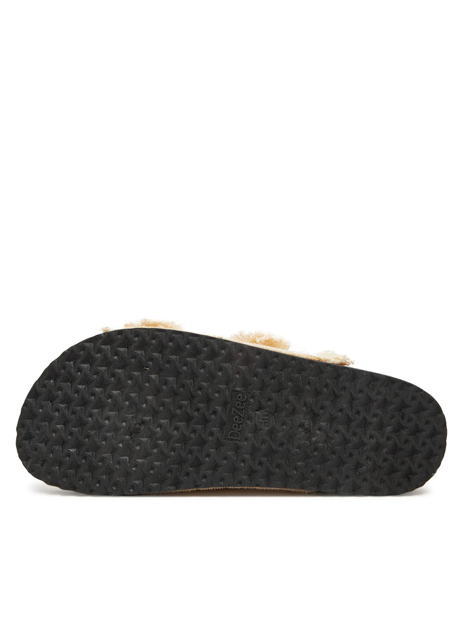 DeeZee Pantoletten DeeZee F2011-10 Beige