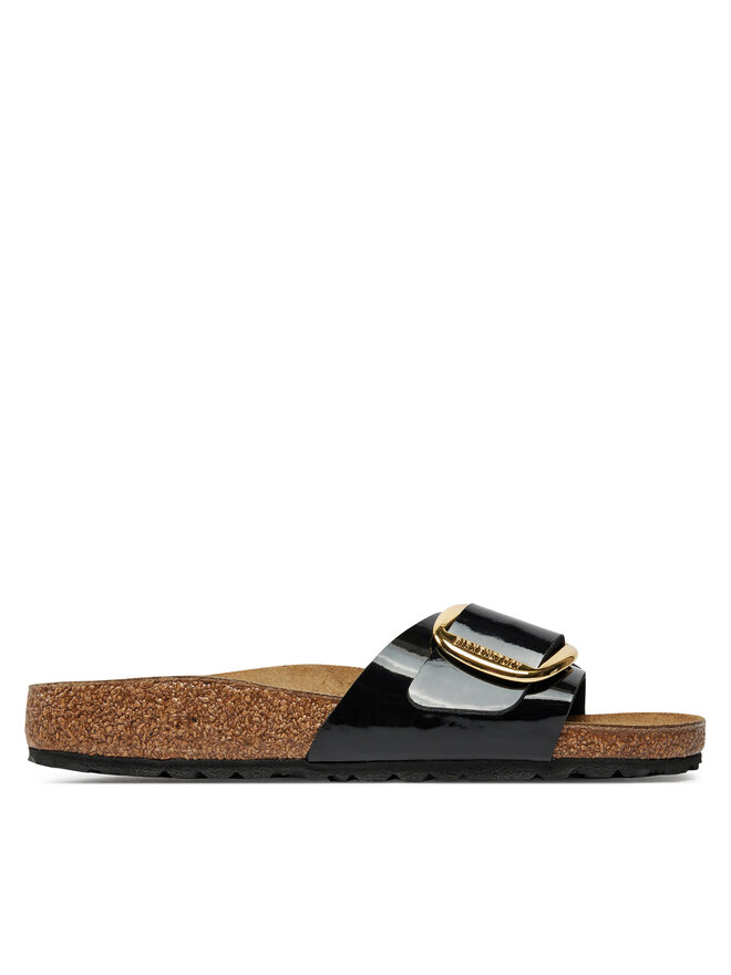 Birkenstock Pantoletten Birkenstock Madrid Big Buckle Bf 1027785 Schwarz