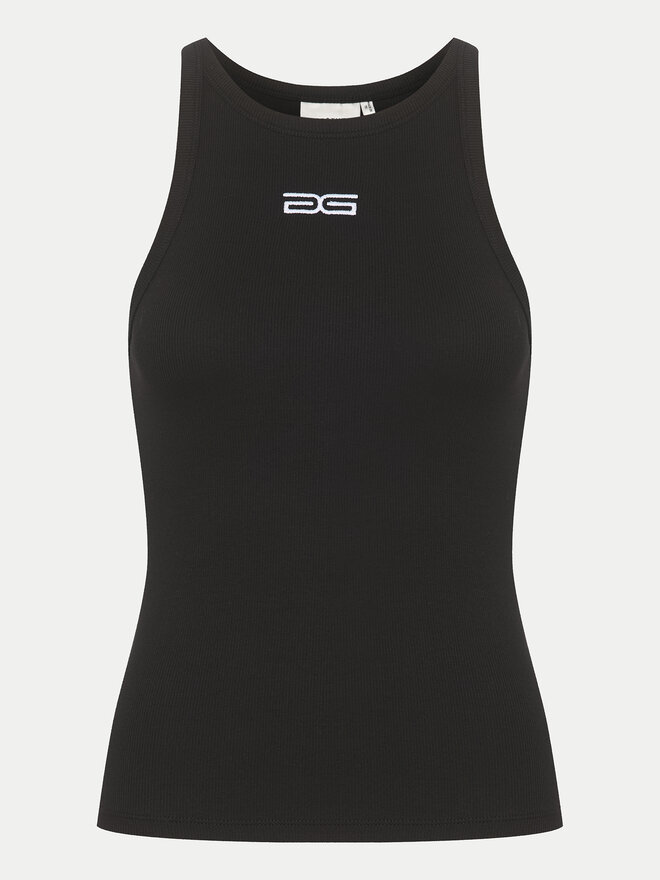 Gestuz Gestuz Топ Drew 10909027 Чорний Slim Fit