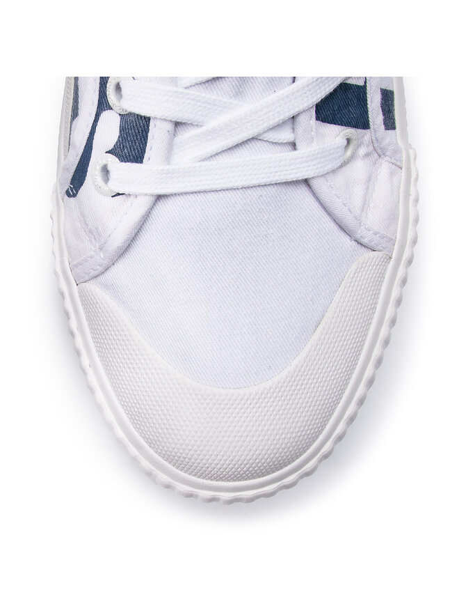 Pepe Jeans Sportbačiai Pepe Jeans Industry Logo PMS30538 Balta