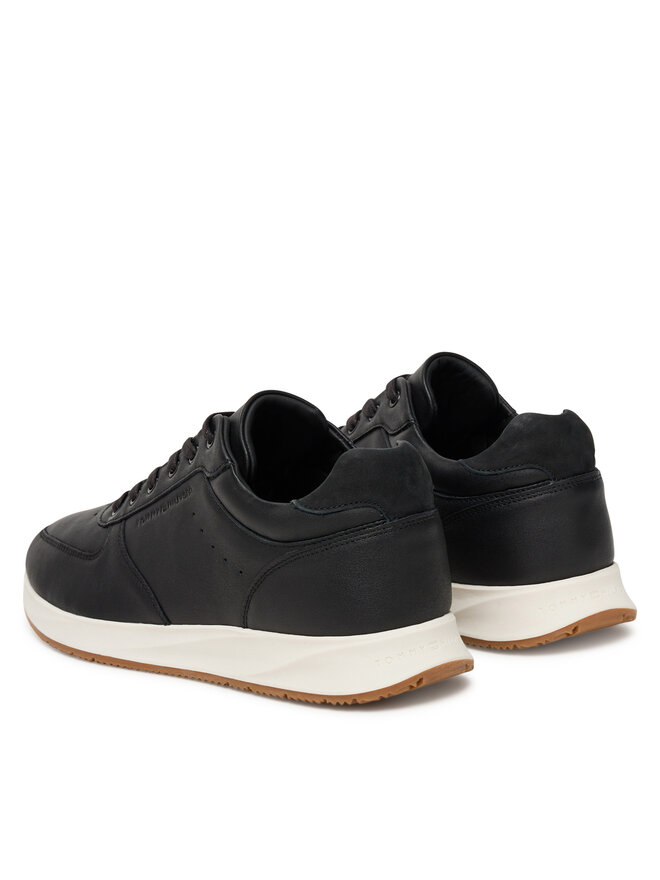 Tommy Hilfiger Αθλητικά Tommy Hilfiger Premium Leather Hybrid FM0FM05700 Μαύρο