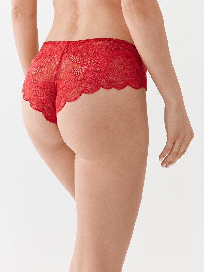 Chantelle Chantelle Бразильські труси Midnight Flowers C12N40 Червоний