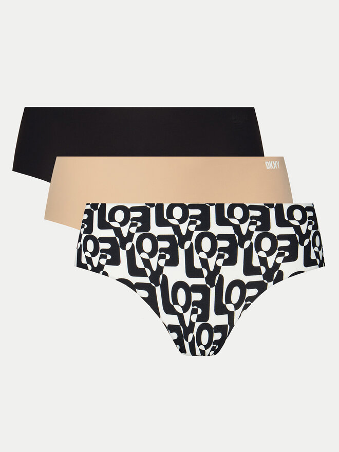 DKNY DKNY 3er-Set klassische Damenslips DK5028BP3 Bunt