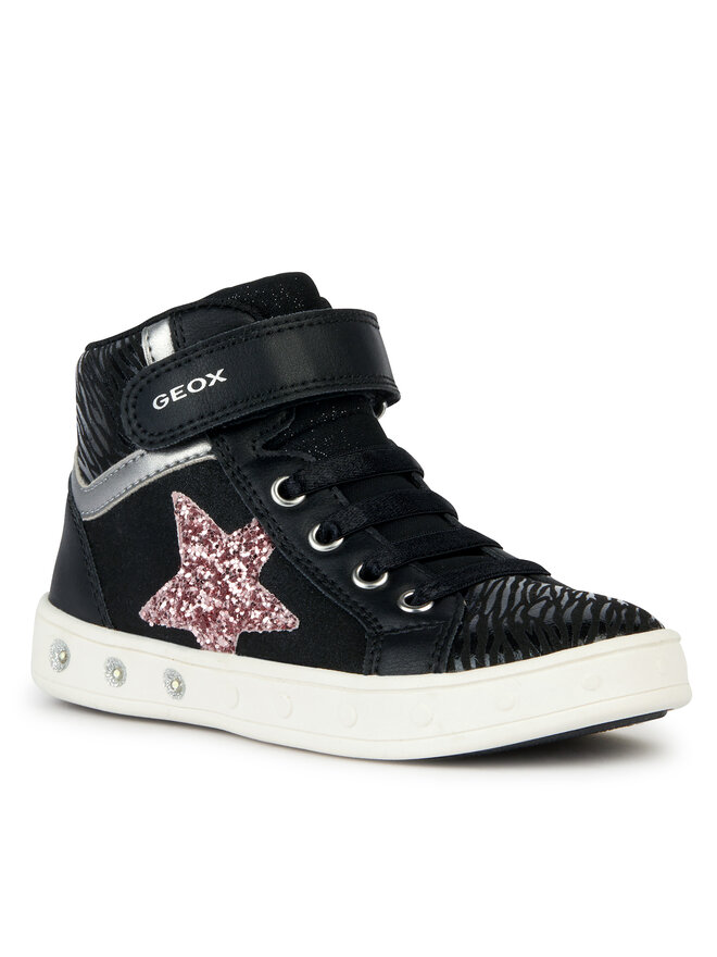 Geox Superge Geox J Skylin Girl J368WG 0BJDH C9231 DD Črna