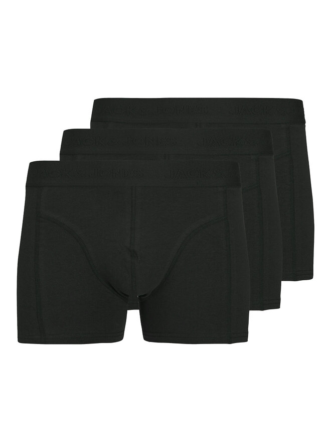 Jack&Jones Jack&Jones Σετ μποξεράκια 3 τμχ Ordinary 12275575 Μαύρο
