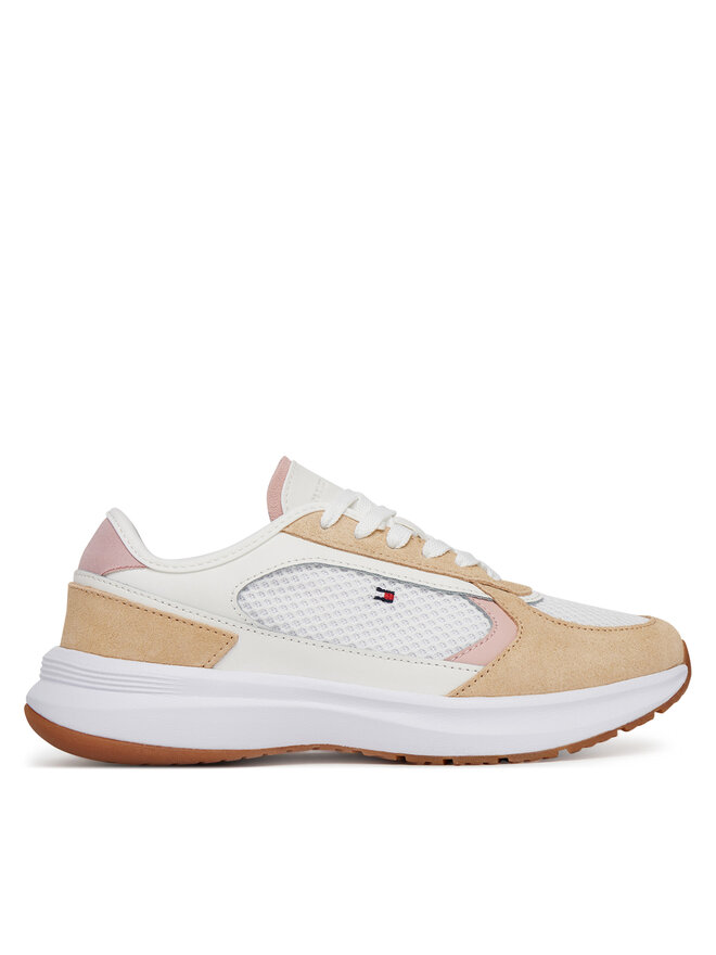 Tommy Hilfiger Sneakersy Tommy Hilfiger Sporty Runner FW0FW08644 Biały