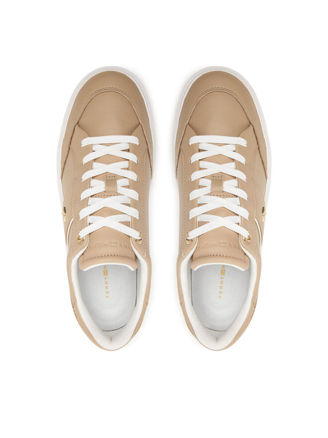 Tommy Hilfiger Sneakers Tommy Hilfiger Th Feminine Cupsole FW0FW09600 Beige
