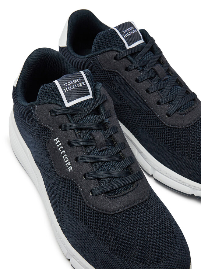 Tommy Hilfiger Sneakers Tommy Hilfiger Lightweight Rwb Knit FM0FM05423 Blu scuro