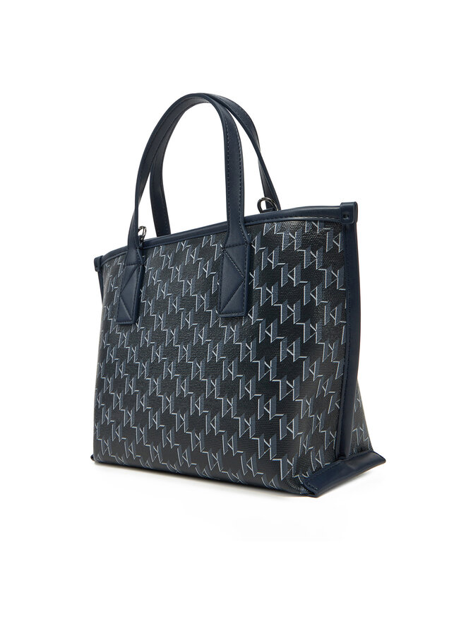 KARL LAGERFELD Ročna torba KARL LAGERFELD A1W30184 Mornarsko modra