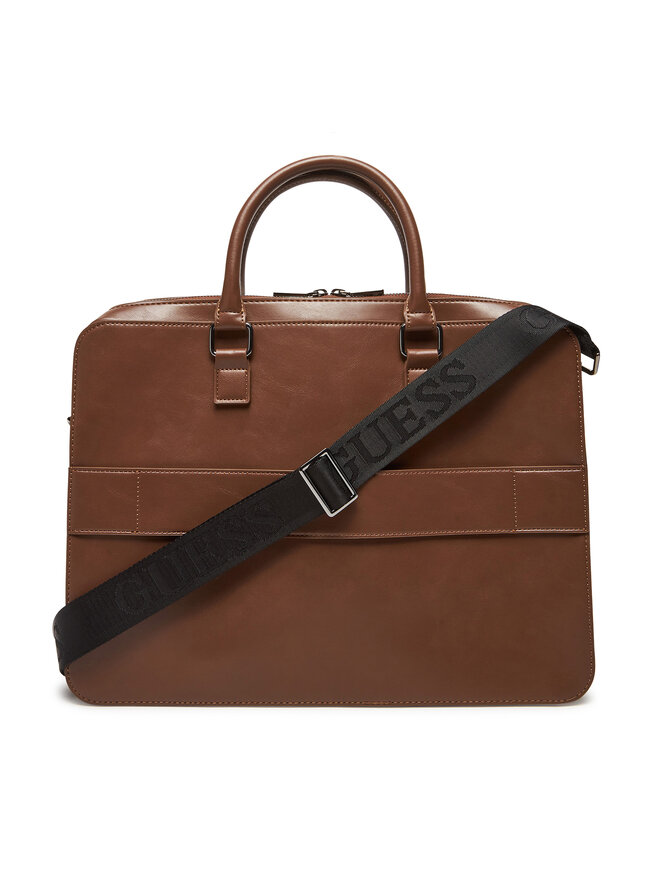 Guess Torba za prenosnik Guess HMBOCA P5338 Rjava