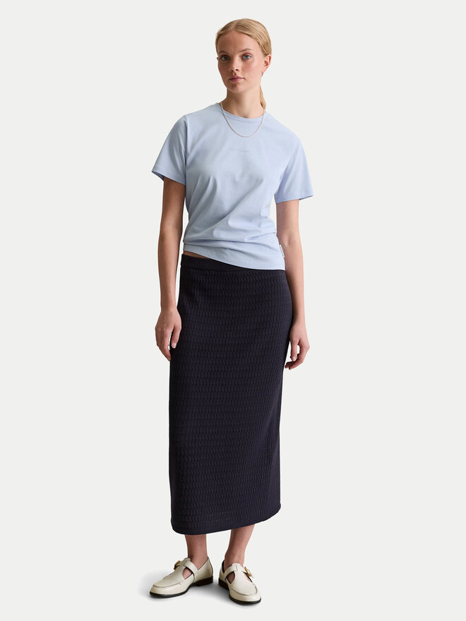 Marc O'Polo Denim Marc O'Polo Denim Camiseta 500 0006 452 Celeste Regular Fit