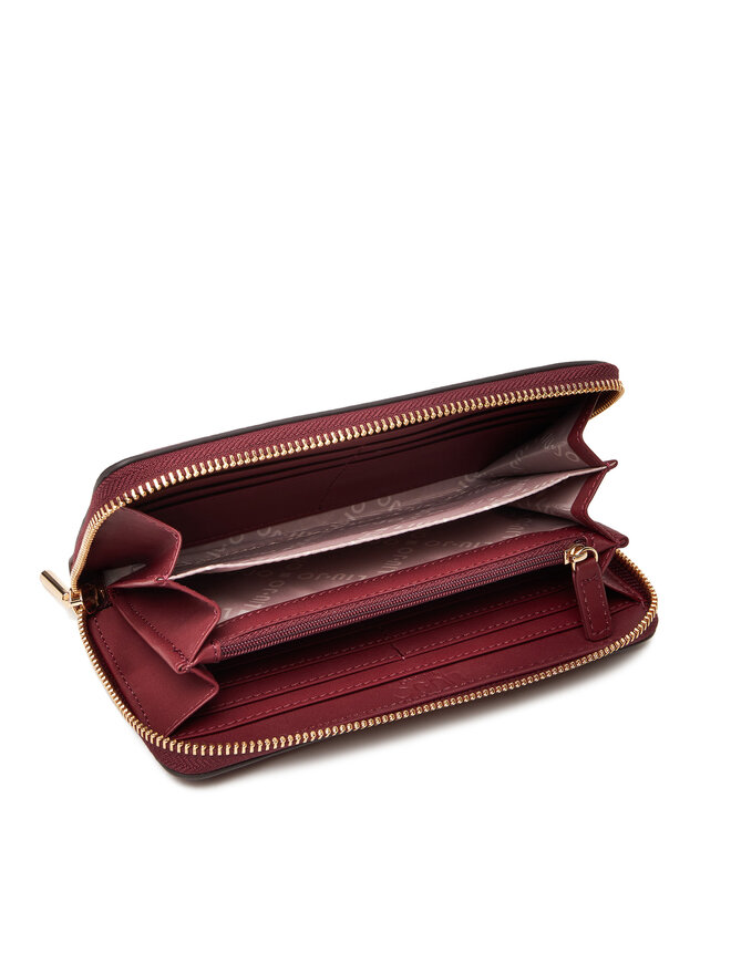 Liu Jo Portafoglio grande da donna Liu Jo Ecs Xl Zip Around AF5170 E0058 Bordeaux