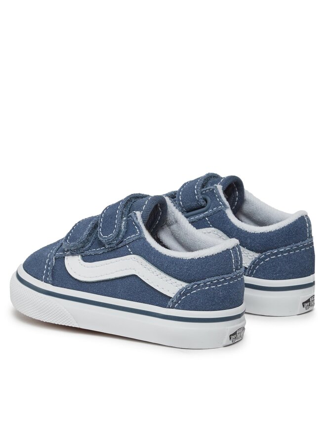 Vans old skool v blue 2025