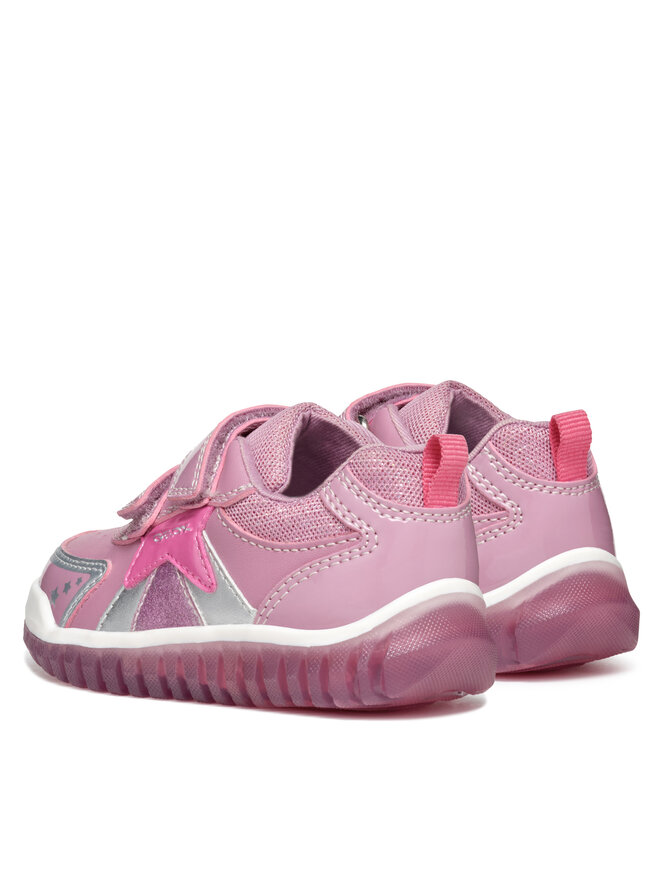 Geox Сникърси Geox B Lightyloo Girl B4661A 00254 C8381 Розов