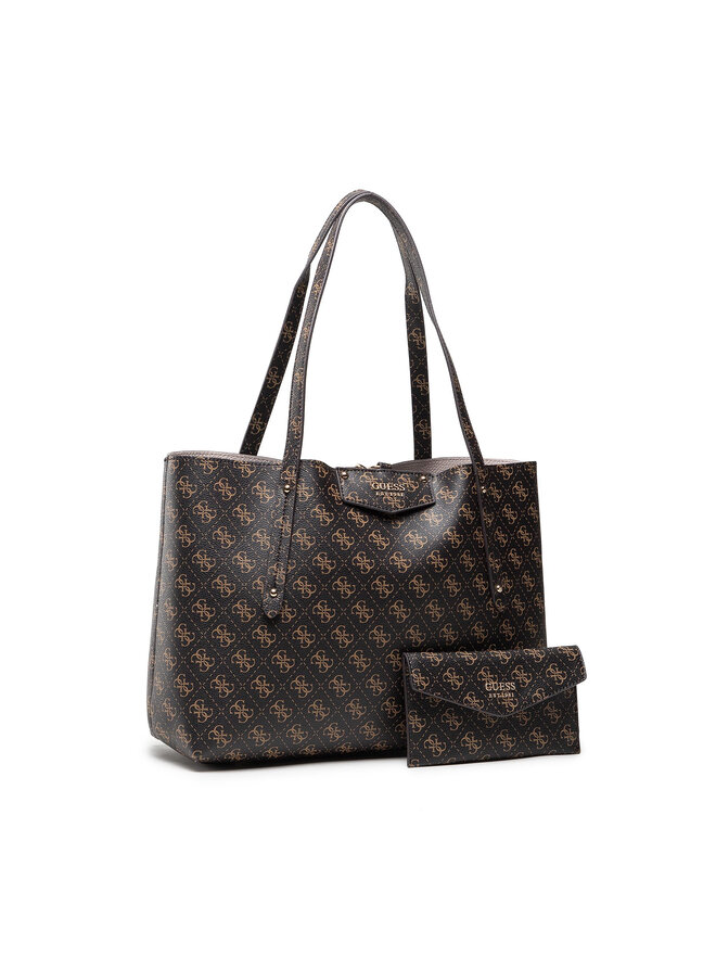 Guess Rankinė Guess Eco Brenton Tote HWESG8 39023 Ruda