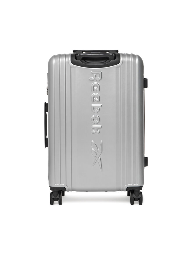 Reebok Μεσαία Βαλίτσα Reebok RBK-WAL-003-07-CCC-M Ασημί