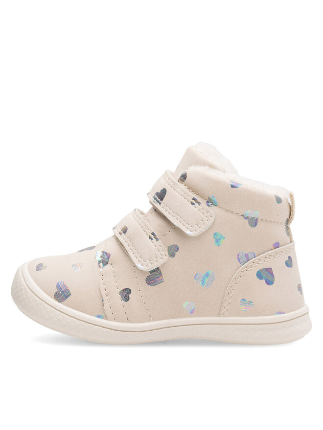Nelli Blu Kotníková obuv Nelli Blu CM221028-9 Béžová