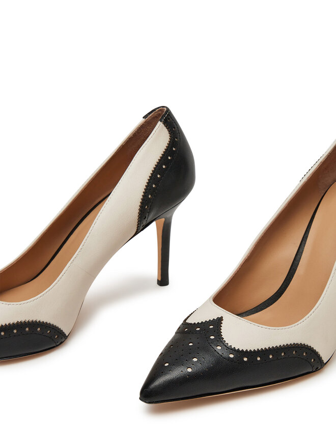 LAUREN RALPH LAUREN Szpilki LAUREN RALPH LAUREN 802966870001 Biały
