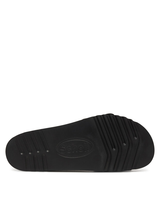 Scholl Παντόφλες Scholl Ginni Wide MF31999 Μαύρο