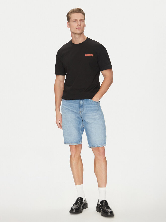 Calvin Klein Calvin Klein Camiseta Overlay Print K10K114158 Negro Regular Fit