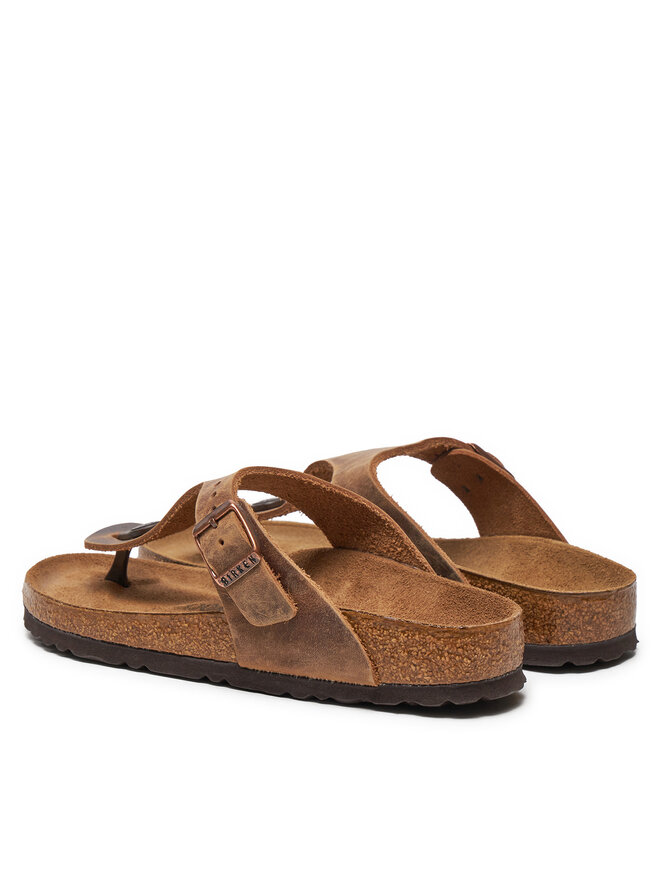 Birkenstock Čības uz pirksta Birkenstock Gizeh Bs 0943813 Brūns