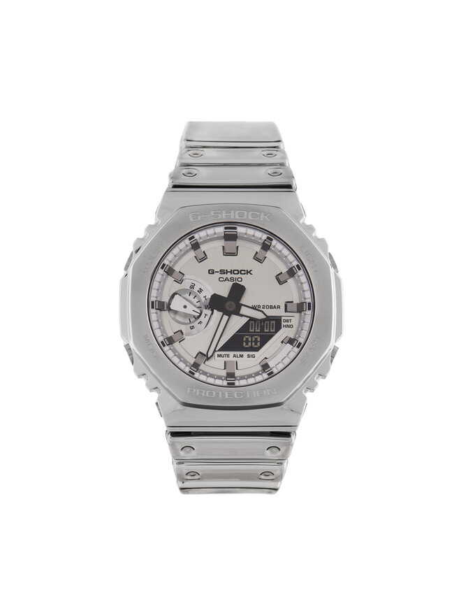 G-Shock Zegarek G-Shock GM-2100YM-8AER Srebrny
