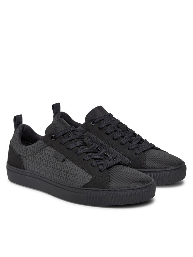 HUGO Sneakersy HUGO Morrie Tenn 50542667 Czarny
