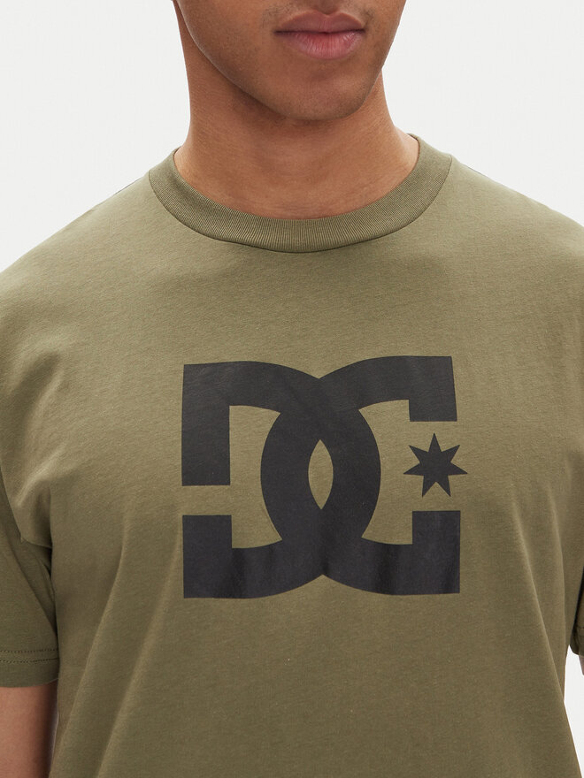 DC Shoes DC Shoes T-Shirt ADYZT05373 Grün Heritage Fit