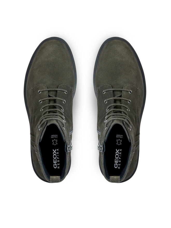 Geox Stiefeletten Geox D Spherica Ec1 D36QRA 00022 C9002 Grau