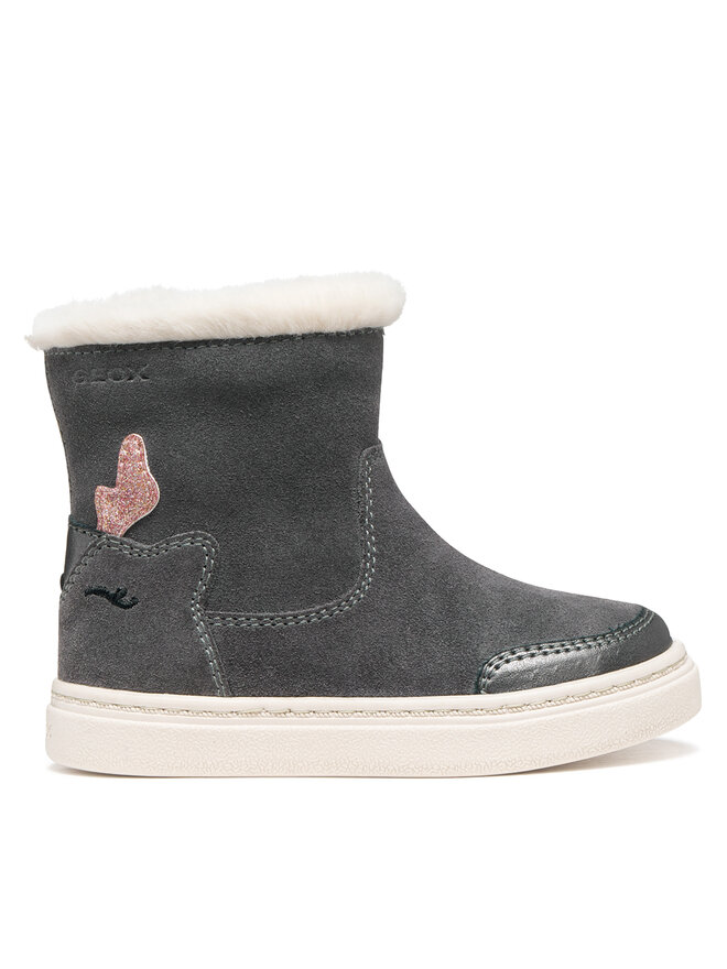 Geox Stiefel Geox B Nashik Girl B663HA 022NF C9002 M Dunkelgrau