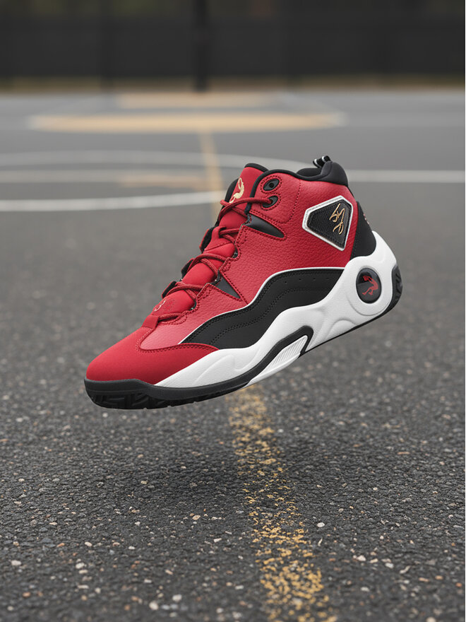 SHAQ Zapatillas Shaq EOSS-H.O.F AQ95027M-RZ Rojo