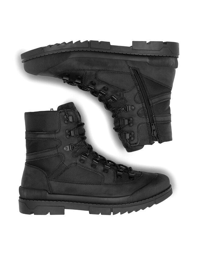 Badura Botines planos Badura MUSK-04 MI08 Negro