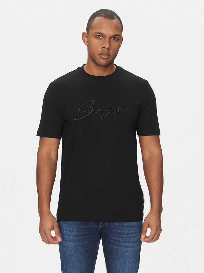 BOSS BOSS T-Shirt C-Thompson 70 50531309 Schwarz Regular Fit
