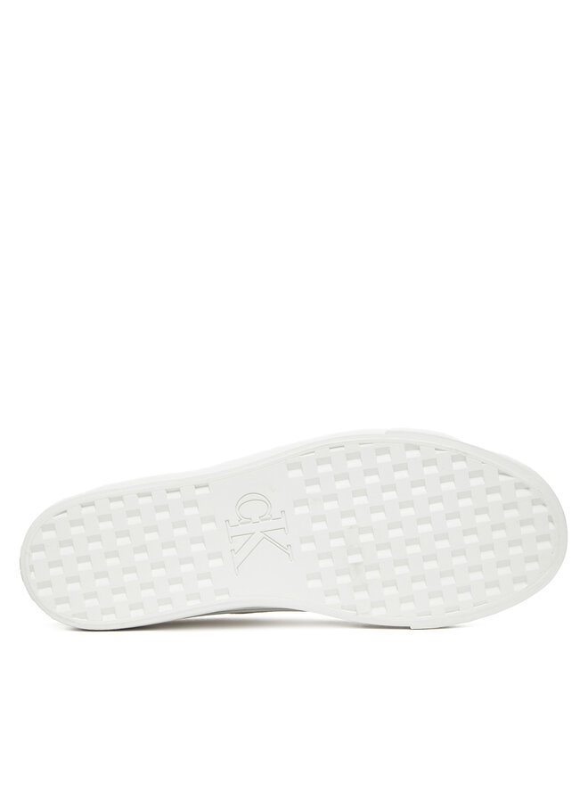 Calvin Klein Jeans Sportcipők Calvin Klein Jeans Vulc Flatf Jacquard Aop YW0YW01965 Bézs