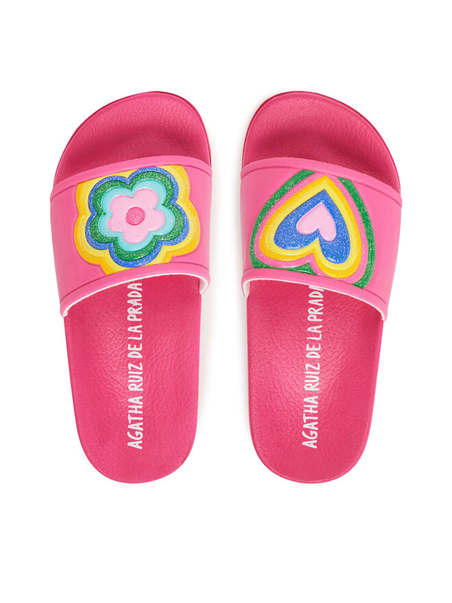 Agatha Ruiz de la Prada Klapki Agatha Ruiz de la Prada 252995 Różowy