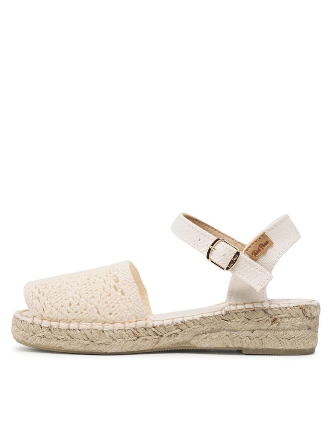 Toni Pons Espadrilky Toni Pons Eulalia Écru
