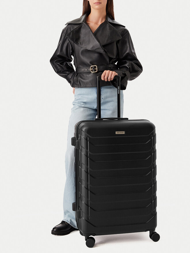GINO ROSSI Großer Koffer GINO ROSSI CEO-GIN-L-001-05-BLACK Schwarz