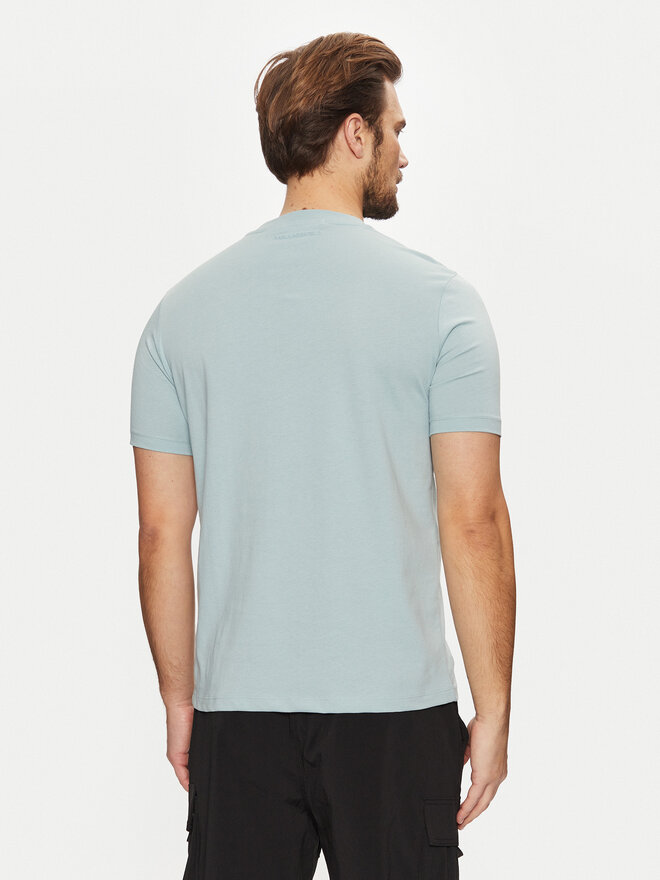 KARL LAGERFELD KARL LAGERFELD Camiseta 755710 551224 Celeste Regular Fit