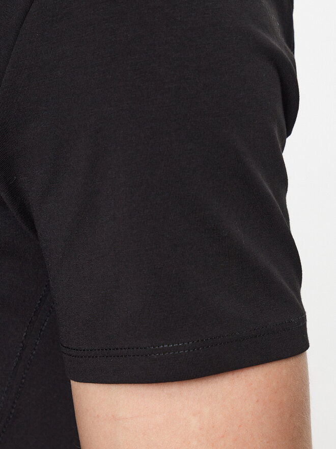 Guess Guess Marškinėliai M2YI32 J1314 Juoda Slim Fit