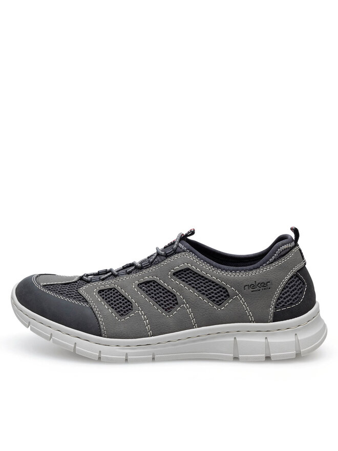 Rieker Pantofi Rieker B7762-45 Gri