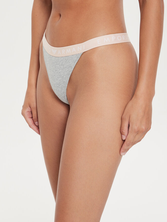 Emporio Armani Underwear Emporio Armani Underwear Набір з 2 пар стрінгів 164522 4F227 00948 Сірий