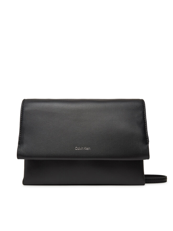 Calvin Klein Torebka Calvin Klein Ck Narrate Leather Mini Bag K60K613005 Czarny