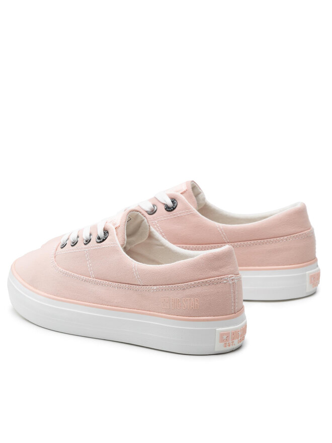Big Star Shoes Tenisówki Big Star Shoes KK274020 Różowy