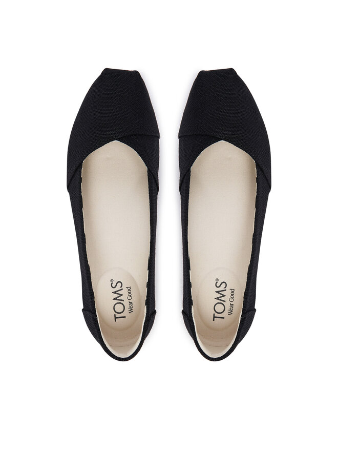 Toms Балетки Toms Alpargata Ballet 10023027 Чорний